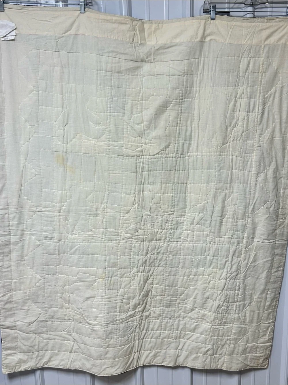 Vintage Teddy Bear Quilted Quilt Blanket 50x60 Nursery Read Description